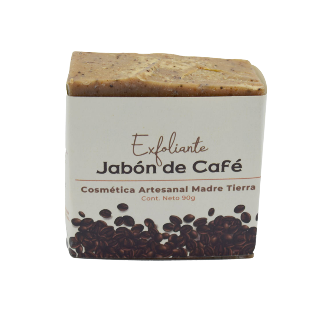 Jabón natural artesanal de café 90gr