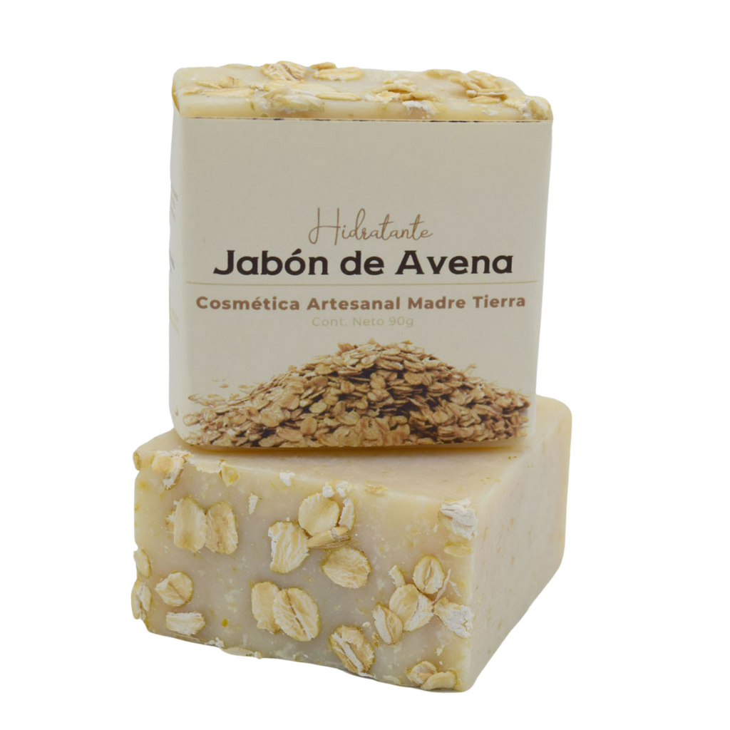 Jabón natural artesanal de avena 90gr