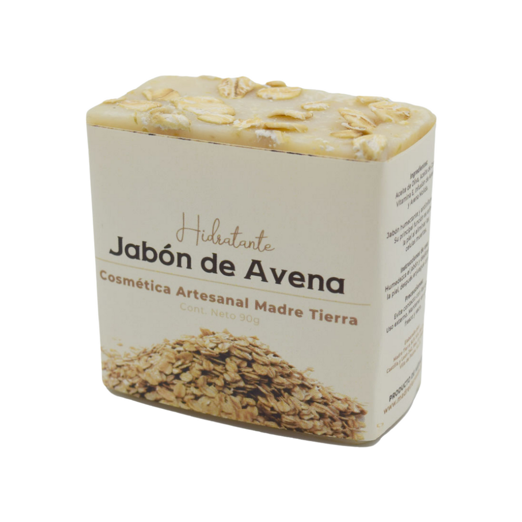 Jabón natural artesanal de avena 90gr