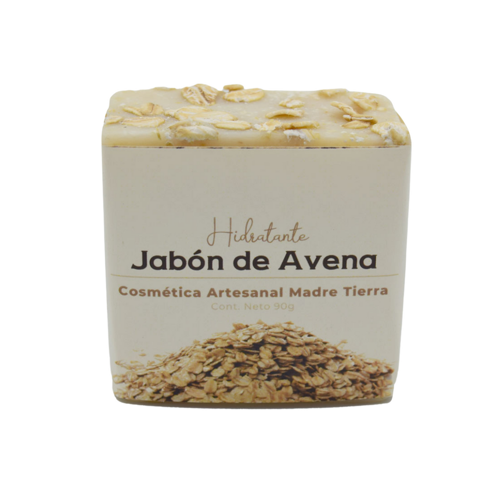 Jabón natural artesanal de avena 90gr