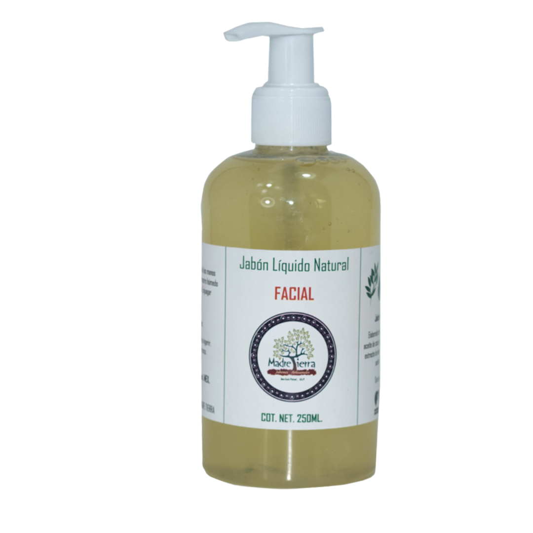 Jabón líquido natural facial 250 ml