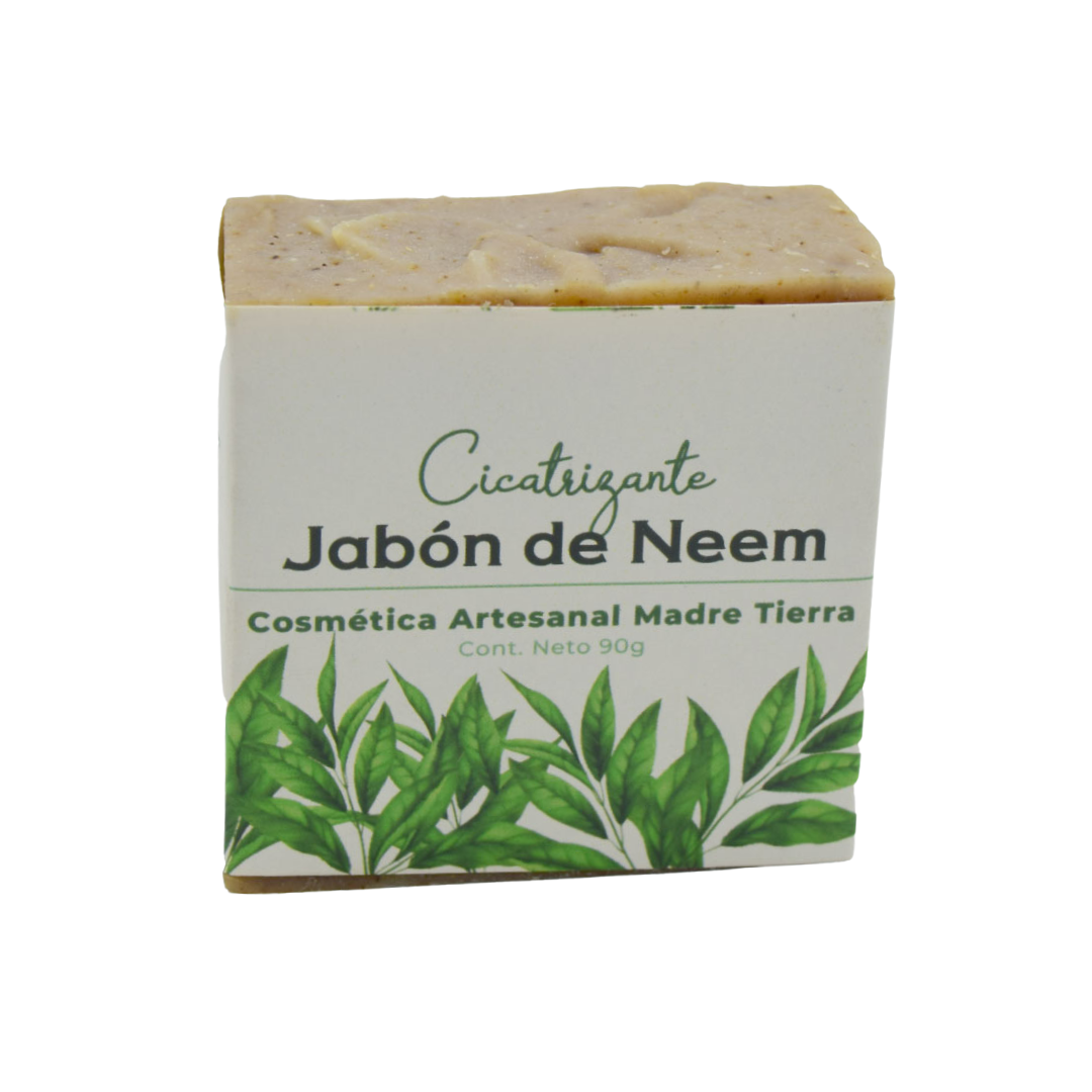 Jabón natural artesanal de neem 90gr