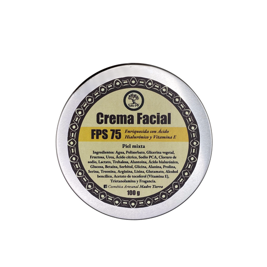 Crema facial FPS 75 100 gr