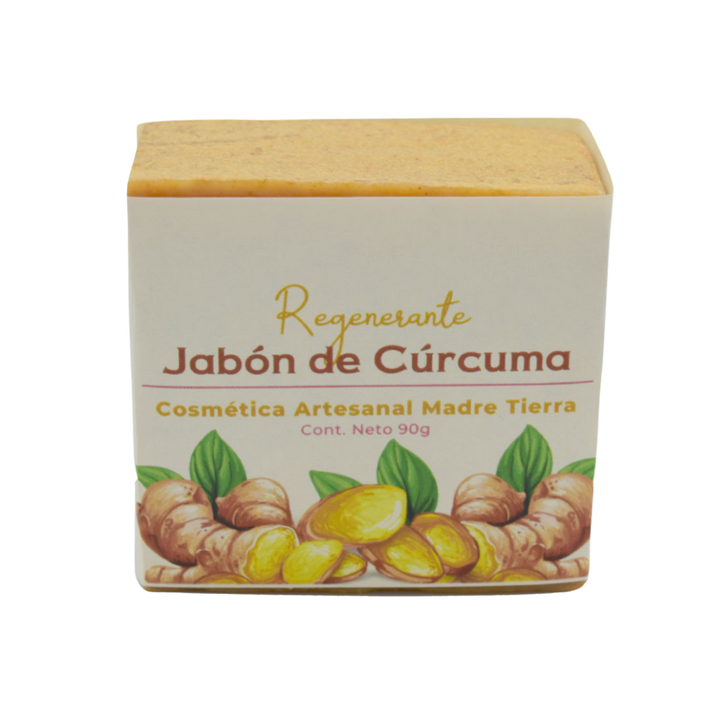 Jabón natural artesanal de cúrcuma 90gr