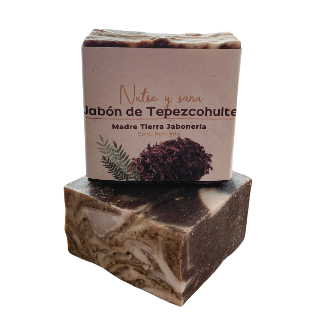 Jabón natural artesanal de tepezcohuite 90gr