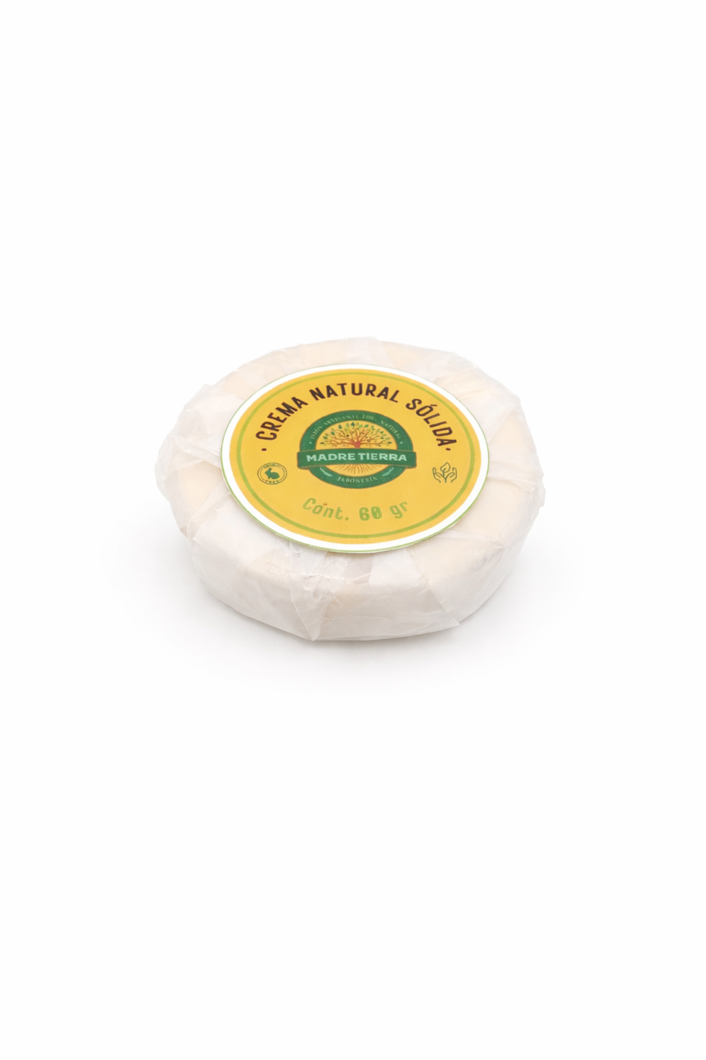 Crema Natural Sólida 60 gr