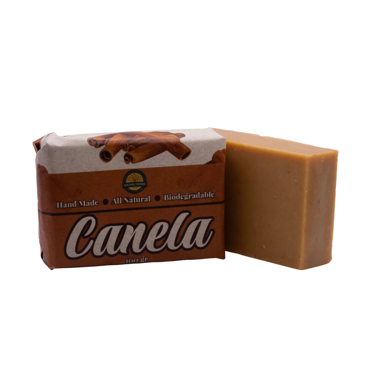 Jabón natural artesanal de Canela