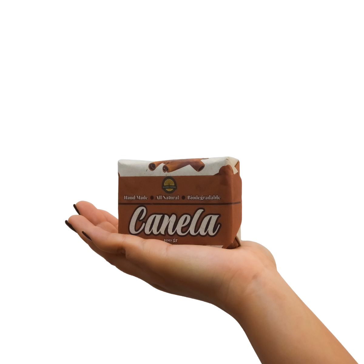 Jabón natural artesanal de Canela