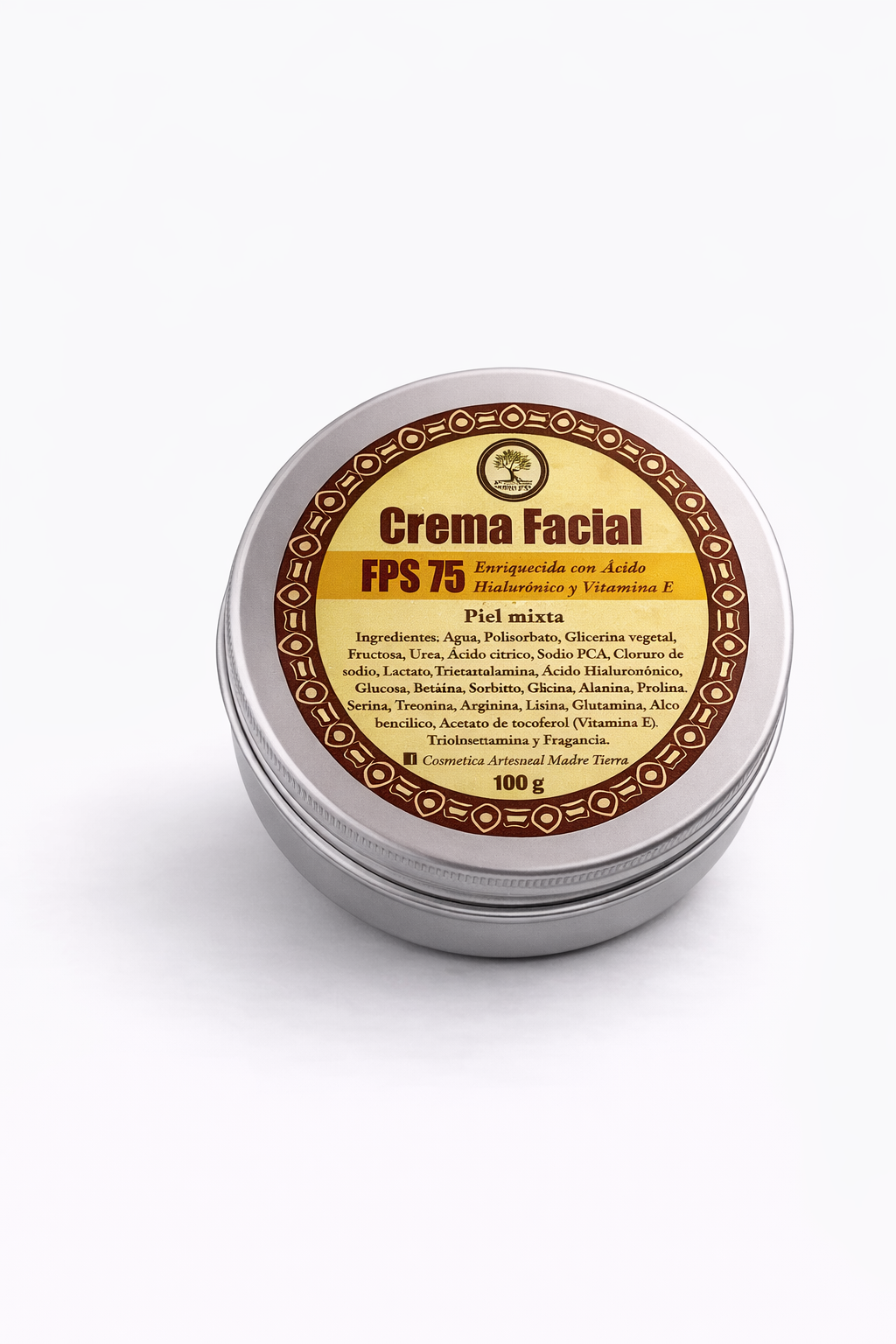 Crema Facial FPS 75 Ácido Hialurónico