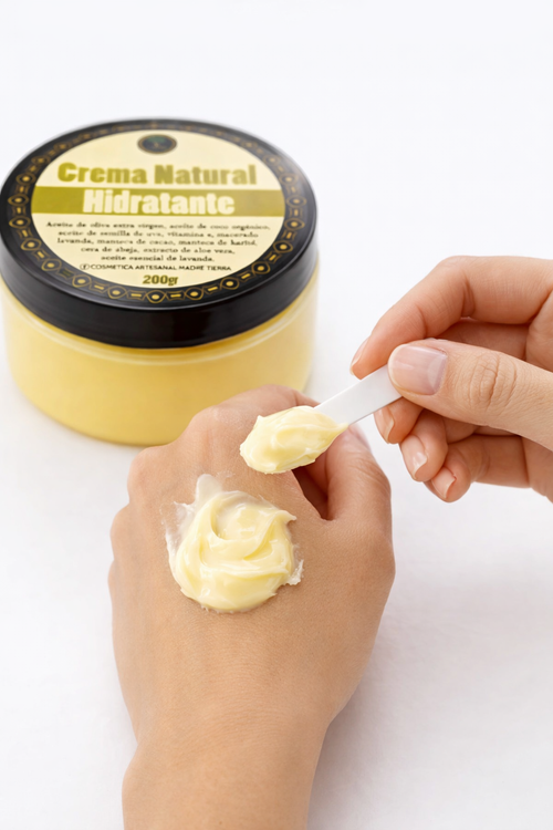 Crema Natural Hidratante Concentrada.