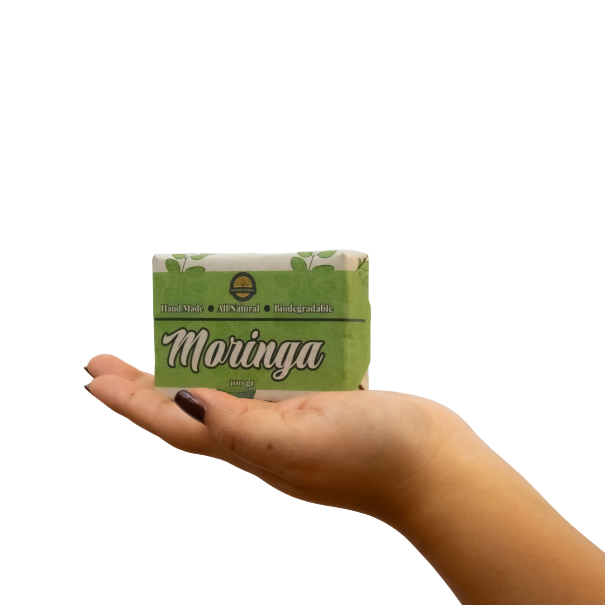 Jabón natural artesanal de Moringa